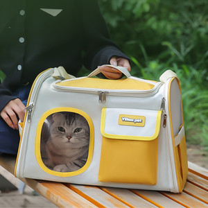 狗狗包包外出宠物车载包猫咪便携可折叠大容量单肩斜挎手提包用品