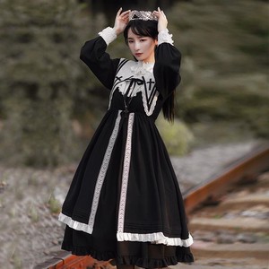 【归无op】修女风洛丽塔原创大裙摆万圣节lolita春款日常连衣裙