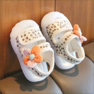 2024夏季新款0-1-4岁婴儿学步鞋软底公主风宝宝防滑凉鞋儿童凉鞋