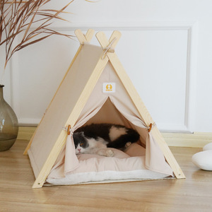 猫窝夏季猫帐篷猫咪猫房子封闭式宠物床四季通用狗窝别墅猫床用品