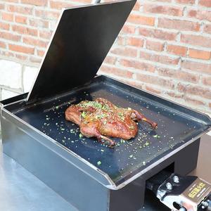 铁板鸭专用铁板鸡架铁板烧铁板商用摆摊烧烤盘锅手撕烤鸭专用设备