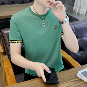 无印wuji良品短袖T恤男夏季韩版潮流体恤青年半袖男装冰丝纯棉衣