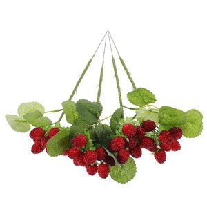 4 Pcs Plant Simulated Bayberry Artificial Fruits Faux