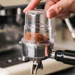 亚克力咖啡接粉杯意式咖啡机磨豆机接粉器闻香杯58mm取粉器接粉碗