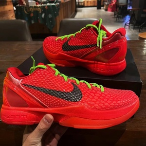 nike耐克 zoom kobe 6 zk6科比6 反转青蜂侠红色全明星篮球鞋男