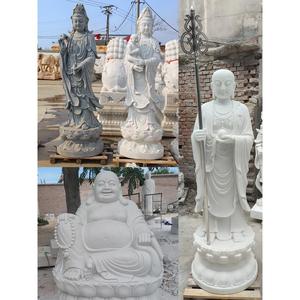 石雕佛像观音菩萨像人物雕塑汉白玉地藏王弥勒佛定制寺院佛堂供奉