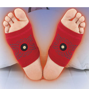 日本本土产正品磁疗促进脚掌血循环睡眠温暖脚掌温热远红外护脚垫