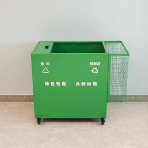 奕澜铁质快递回收箱子绿色环保箱物流包裹包装耗材循环利用分类箱