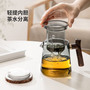 忆壶茶（YIHUTEA）茶具套装整套茶具玻璃茶壶带过滤泡茶壶茶水分