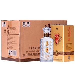 汤沟柔和金柔和汤沟大曲42度500ml*6瓶整箱装江苏产白酒口粮酒