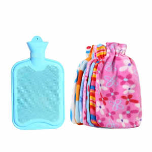 杜托加厚橡胶热水袋可充水暖手袋注水热水袋冲水老式橡胶热水袋大