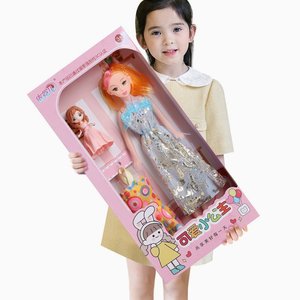 童心芭比洋娃娃礼盒套装女孩公主地摊地推招生小礼品儿童玩具批发