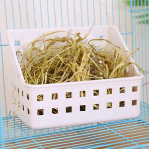 兔子草架框可固定带吸盘食盒干草盒龙猫豚鼠兔子食盒草架干草架