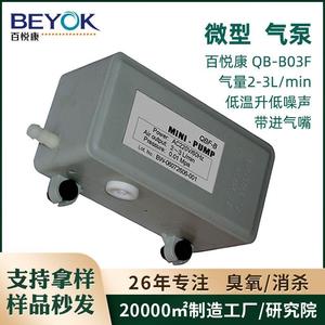 QB-B03F出气量3L/min微型静音臭氧发生器检测采样仪用气泵