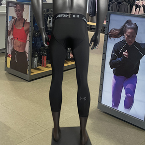 UA安德玛男款紧身裤运动训练跑步篮球弹力压缩速干透气健身七分裤