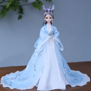 中国巴比古风洋娃娃古装汉服手办女孩子公主古典娃娃衣配饰可