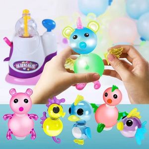 抖音魔法魔球粘粘乐 儿童益智手工创意波波黏黏乐 女孩玩具泡泡机