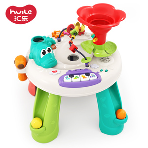 汇乐玩具游戏桌婴儿玩具多功能学习桌1-3岁早教宝宝男孩女孩礼物