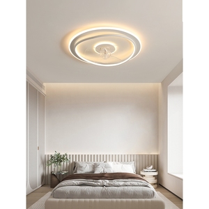 飞利浦风扇灯2024年新款卧室灯吸顶灯现代简约护眼电扇一体餐厅灯