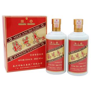 泰州梅兰春白酒芝麻香型38度20年陈酿双瓶 经典纯粮酒_阿里巴巴找货