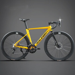 喜德盛铝合金公路车自行车竞速级超轻超快平把赛车男士女成人单车