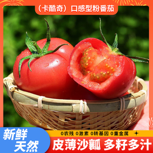 (产地直供)菜小番卡酷奇粉番茄酸甜可口沙瓤爆汁西红柿自然熟新鲜