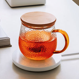 忆壶茶恒温杯垫保温底座加热水杯茶杯玻璃茶具办公室家用热牛奶神