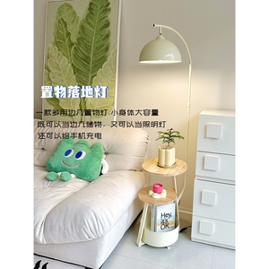 IKEA宜家【官方直销】奶油风客厅沙发角落地灯卧室床头柜一体台灯