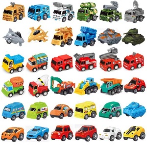 六一亚马逊儿童玩具车汽车回力小车工程车塑料车迷你消防