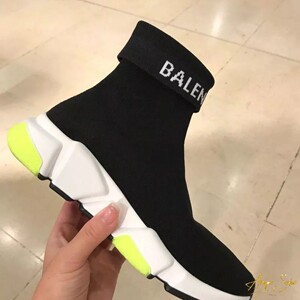 balenciaga/巴黎世家 21fw奥利奥字母弹力袜子靴运动鞋男女同款