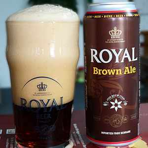 丹麦原装进口皇家棕啤酒500ml*24罐整箱易拉罐royal pk 德国啤酒