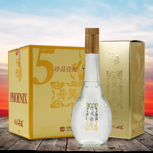 5度金丹凤浓香型厦门高粱酒500ml白酒 整箱6瓶粮食酒