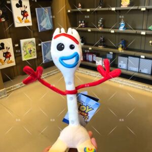 上海迪士尼乐园 玩具总动员叉叉毛绒公仔玩偶xx公仔可爱动漫限量