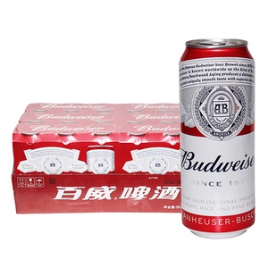 百威啤酒500ml瓶装