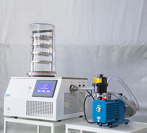 贺帆HFLG-10A食品冻干机小型土壤实验室家用真空冷冻干燥机