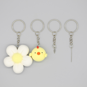 墨叔家 钥匙圈 超轻粘土羊毛毡软陶diy九字针钥匙扣钥匙圈