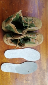 库存正品,上海3516厂65伞兵靴  踢死牛