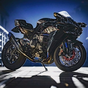 二手川崎h2r机车大蟒蛇z1000跑车街车摩托车小忍者400cc双缸水冷