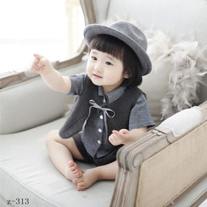 新款儿童影楼摄影韩国周岁女孩写真衣服半岁宝宝百天拍照服饰童装