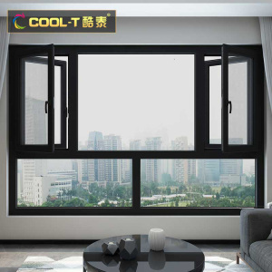 酷泰断桥铝合金门窗平开推拉窗封阳台隔音隔热窗户别墅阳光房定制