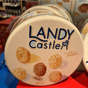 尽快发货达利园蓝蒂堡曲奇饼干375g点心糕点小吃年货送礼休闲零食