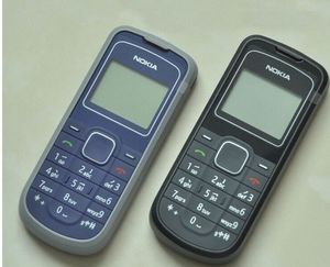 诺基亚 黑白屏1202经典直板按键戒网备用保密学生手电筒老人手机