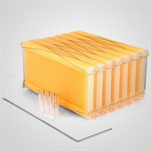自动取蜜 流蜜箱蜜蜂脾中蜂意蜂塑料自流蜜巢格蜂蜜巢框巢础蜂箱