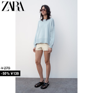 ZARA特价精选 女装 基本款毛衣针织衫 6771030 406