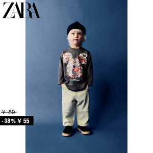 ZARA 特价精选 男婴幼童迪士尼米老鼠和朋友们印花T恤7878505 800