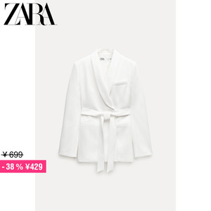 ZARA特价精选 女装 ZW 系列配腰带礼服式西装外套 2635188 712