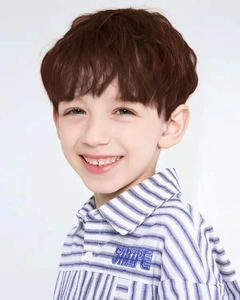 儿童假发男短直发小孩宝宝摄影拍摄头套日常蓬松男孩发型整顶发套