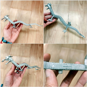 {二手} 日本中古 万代 奥特曼怪兽 软胶 宇宙龙 银龙 那斯 稀有