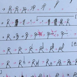 000人付款淘宝创意手翻书动画分解