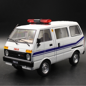 国产原厂 1:18 天津大发 警车 合金仿真汽车模型 7款齐全